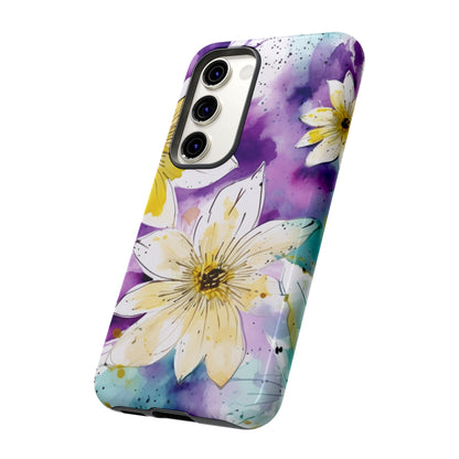 Abstract Floral Watercolor Splash - Samsung Galaxy Series Case