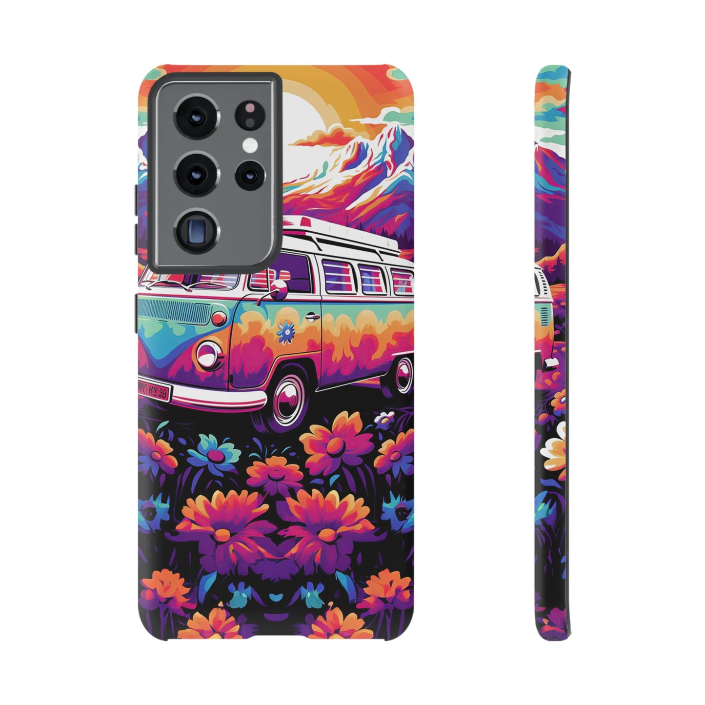 Groovy Floral Sunset Van – Samsung Galaxy Series Case