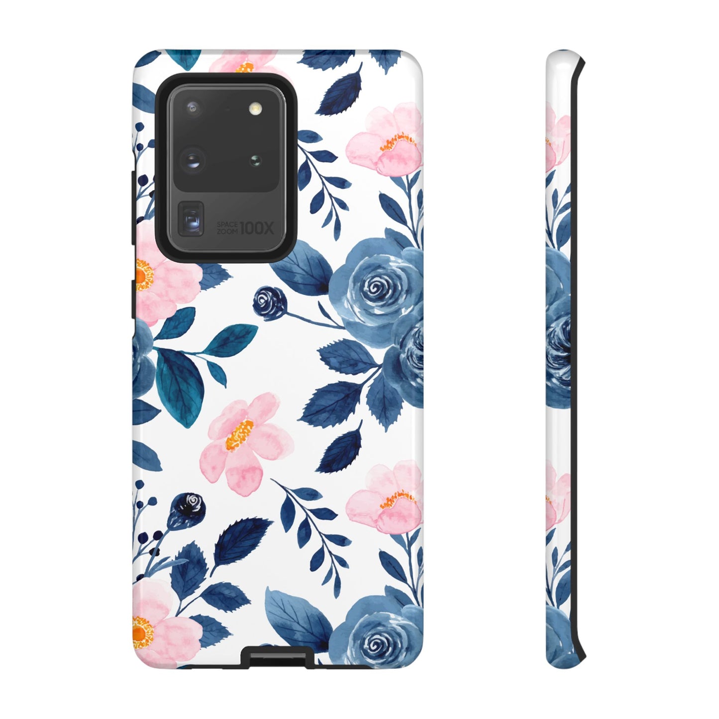 Pastel Garden Charm – Samsung Galaxy Case with Delicate Floral Design