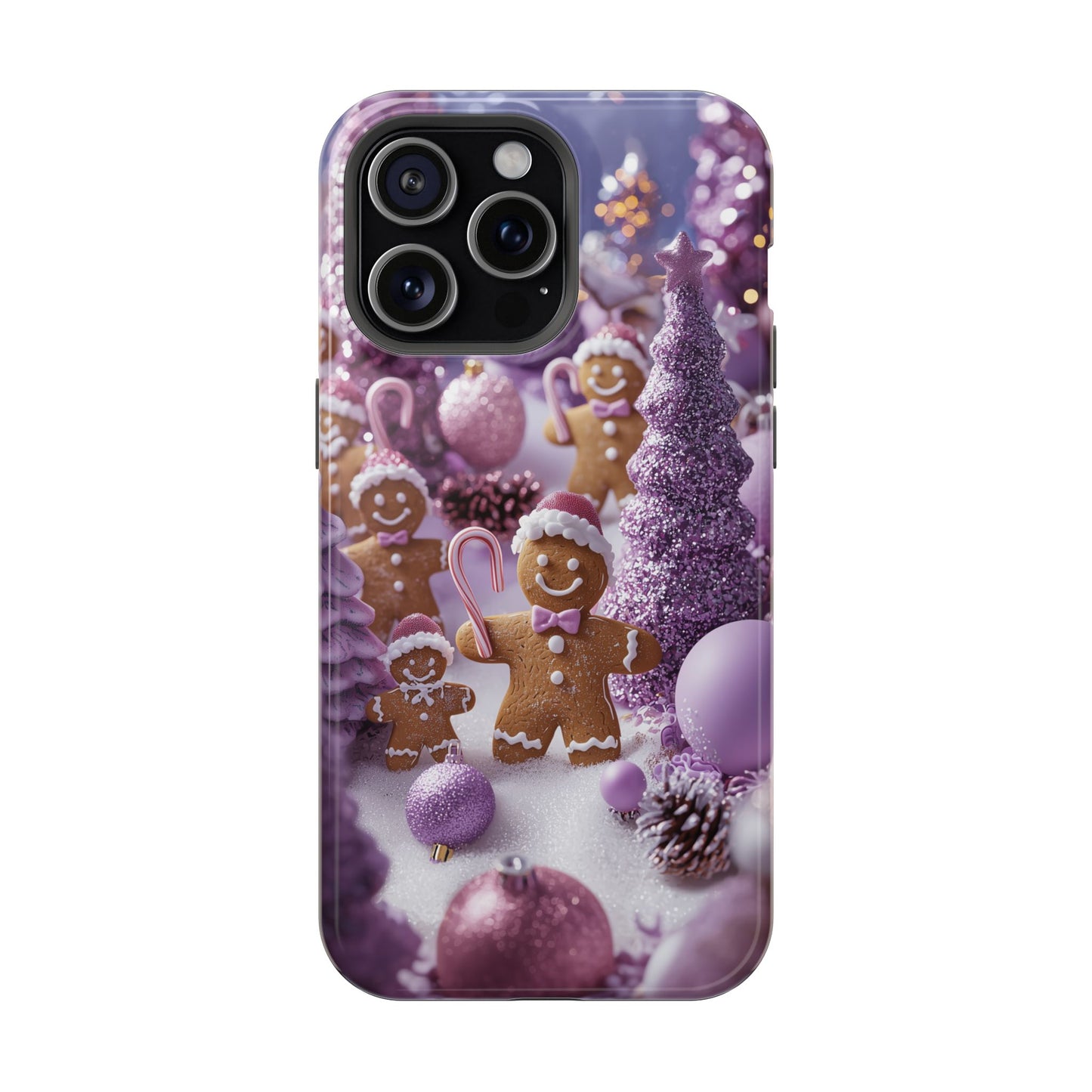 Pink Frosted Gingerbread Forest - MagSafe iPhone Series Case