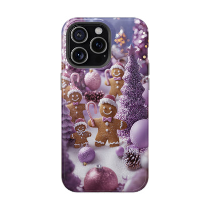 Pink Frosted Gingerbread Forest - MagSafe iPhone Series Case