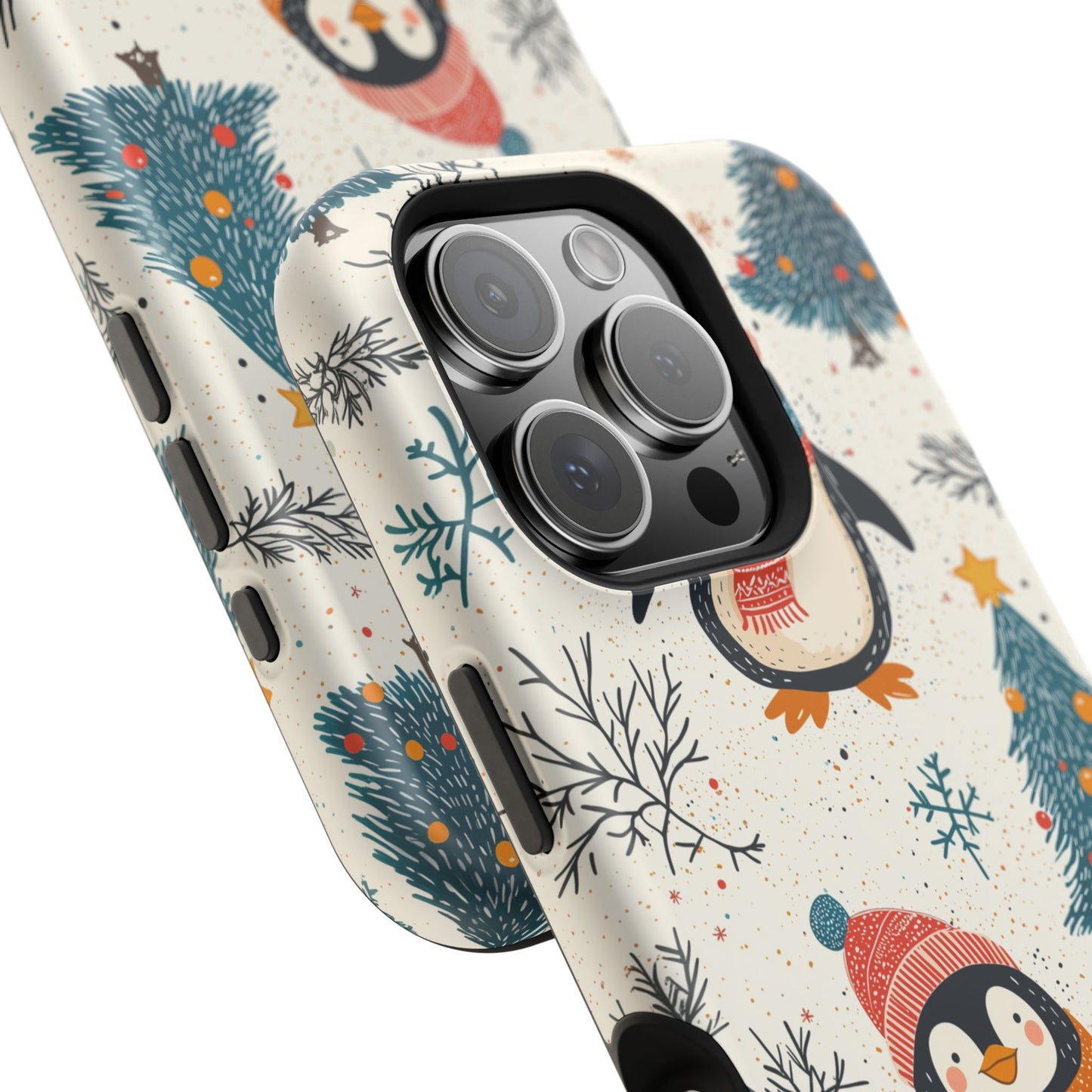 Snowy Christmas Cheer MagSafe iPhone Case