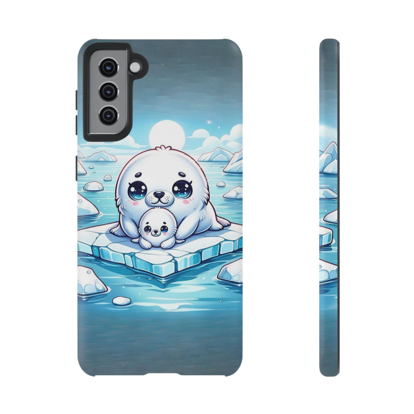 Arctic Embrace Seal iPhone Case