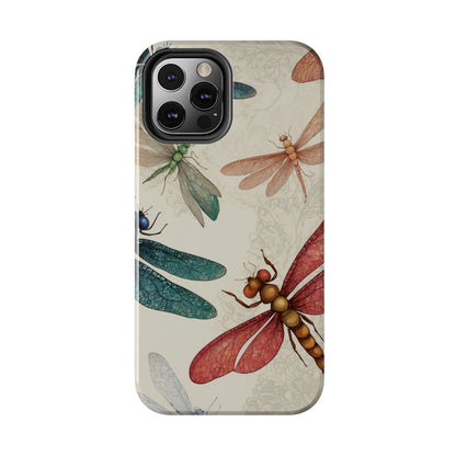 Vintage Dragonfly Garden – iPhone Series Case