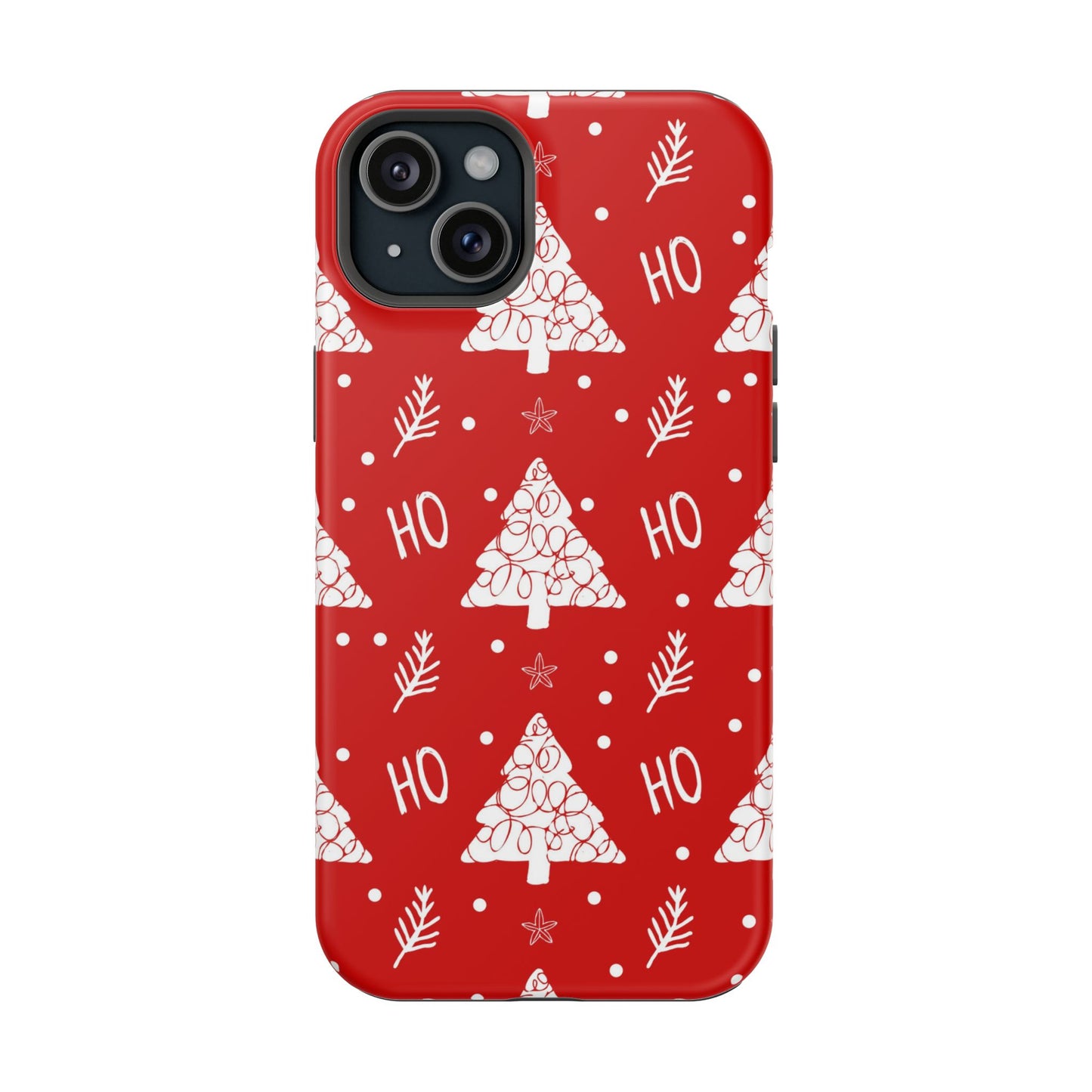 MagSafe iPhone Case: Ho Ho Ho – Christmas Tree Wonderland