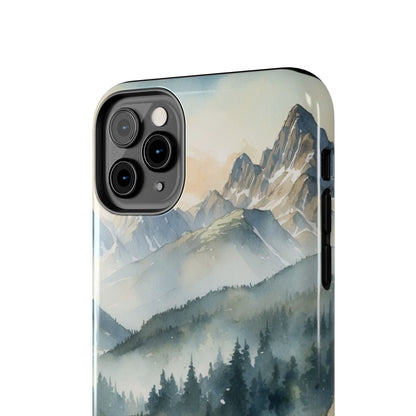 Serene Alpine Forest - iPhone Case