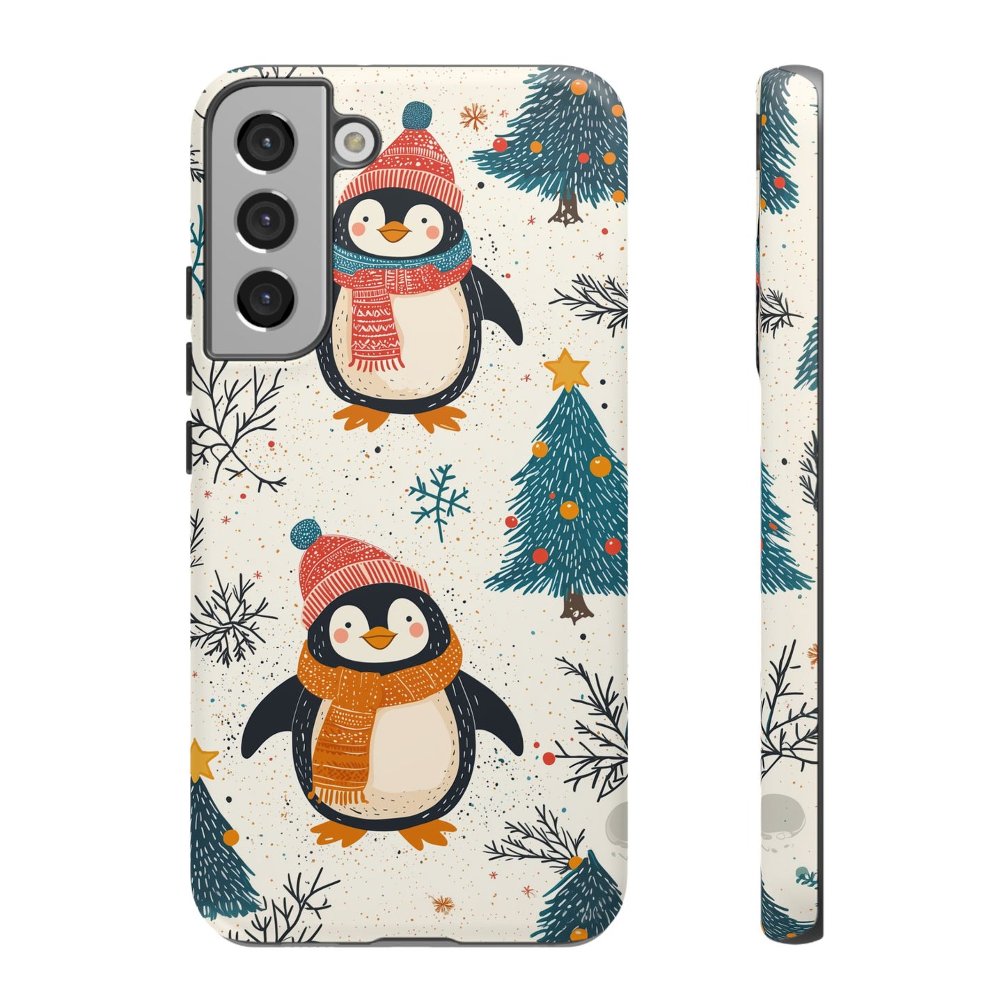 Penguin Wonderland – Snowy Christmas Cheer Samsung Galaxy Case