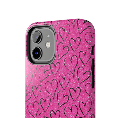 Heartfelt Glam iPhone Case