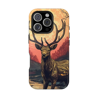 Celestial Stag – MagSafe iPhone Case