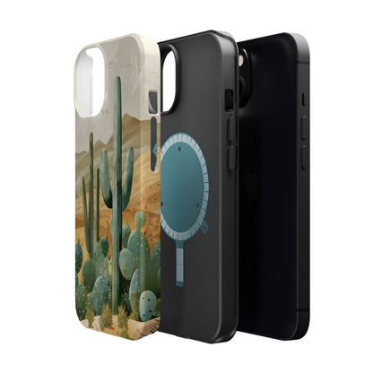 Desert Oasis Cactus iPhone Case