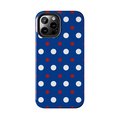 Patriotic Polka Dots – iPhone Case