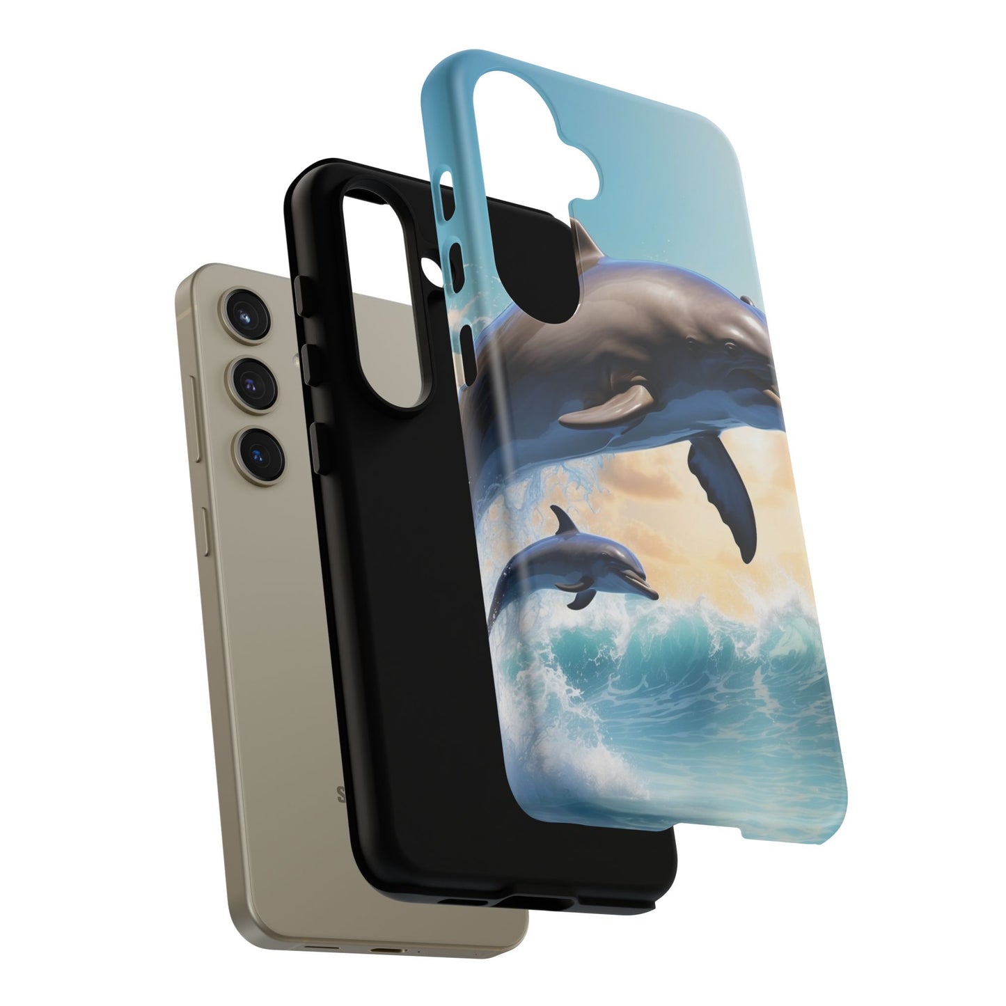 Ocean Dolphin Serenity - Samsung Galaxy Case