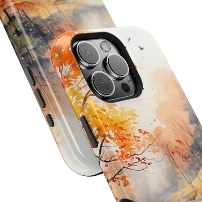 Autumn River Serenity – MagSafe iPhone Case