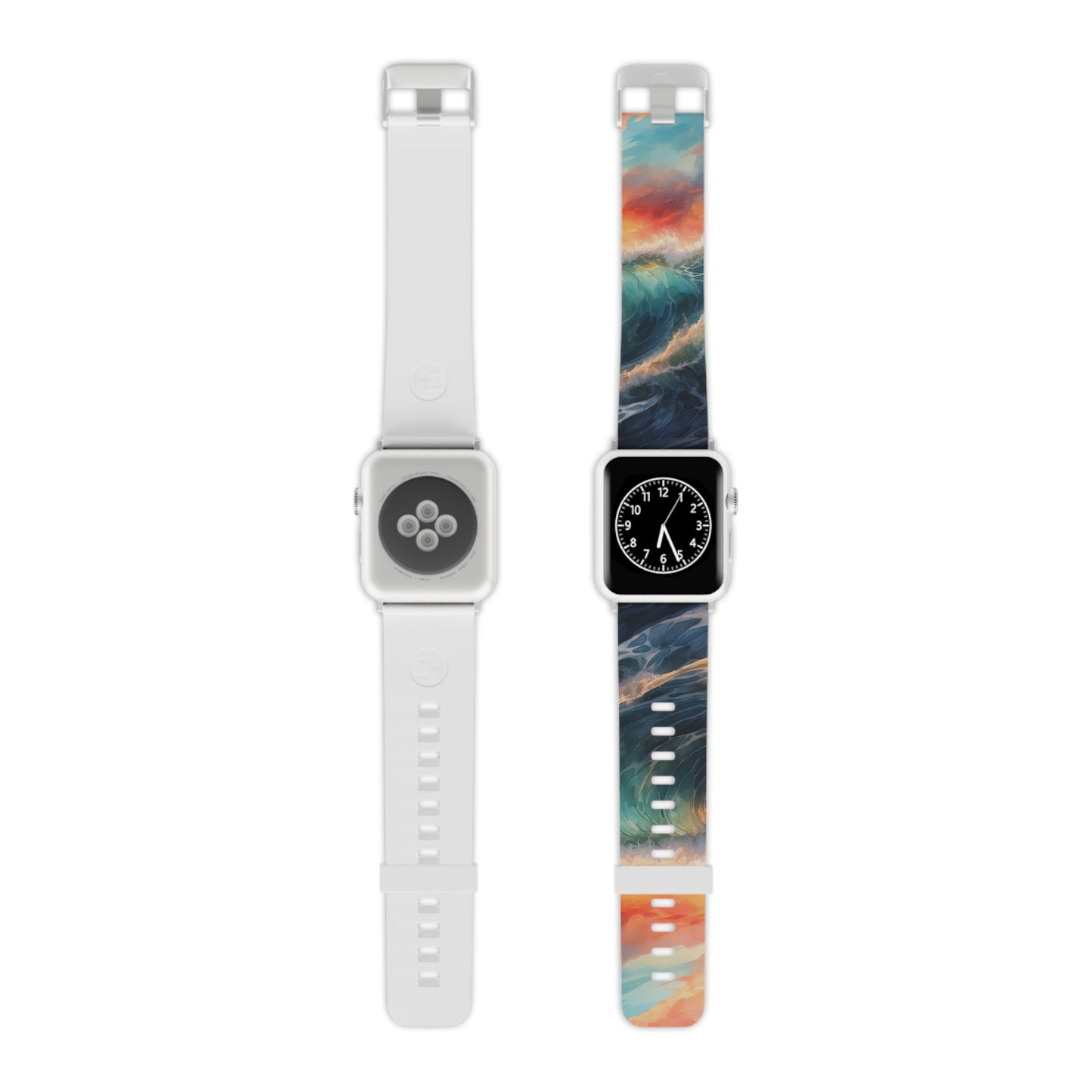  Ocean Wave Sunset Apple Watch Band