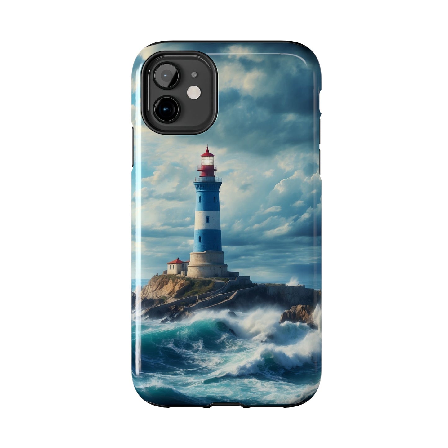 Samsung Galaxy Case - Coastal Lighthouse Design