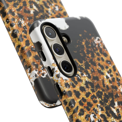 Bold Leopard Ink Splash - Samsung Galaxy Series Case