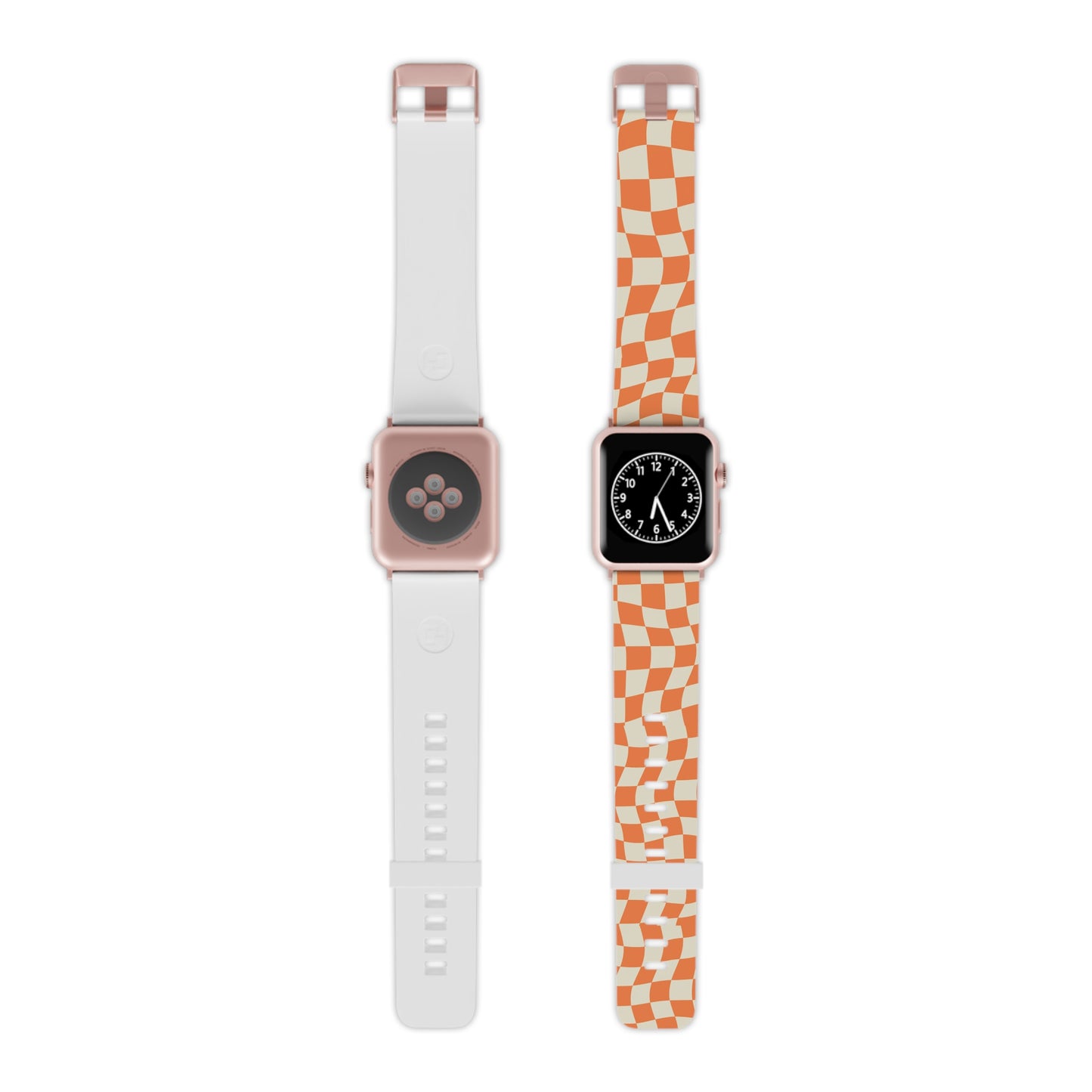 Wavy Retro Checkerboard Apple Watch Band