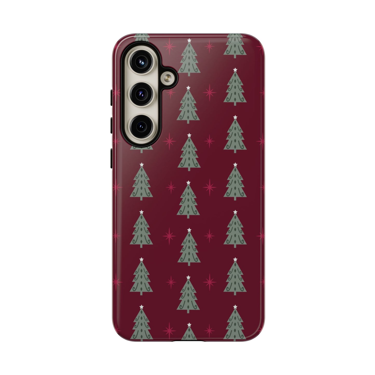 Retro Christmas Tree Pattern – Samsung Galaxy Series Case