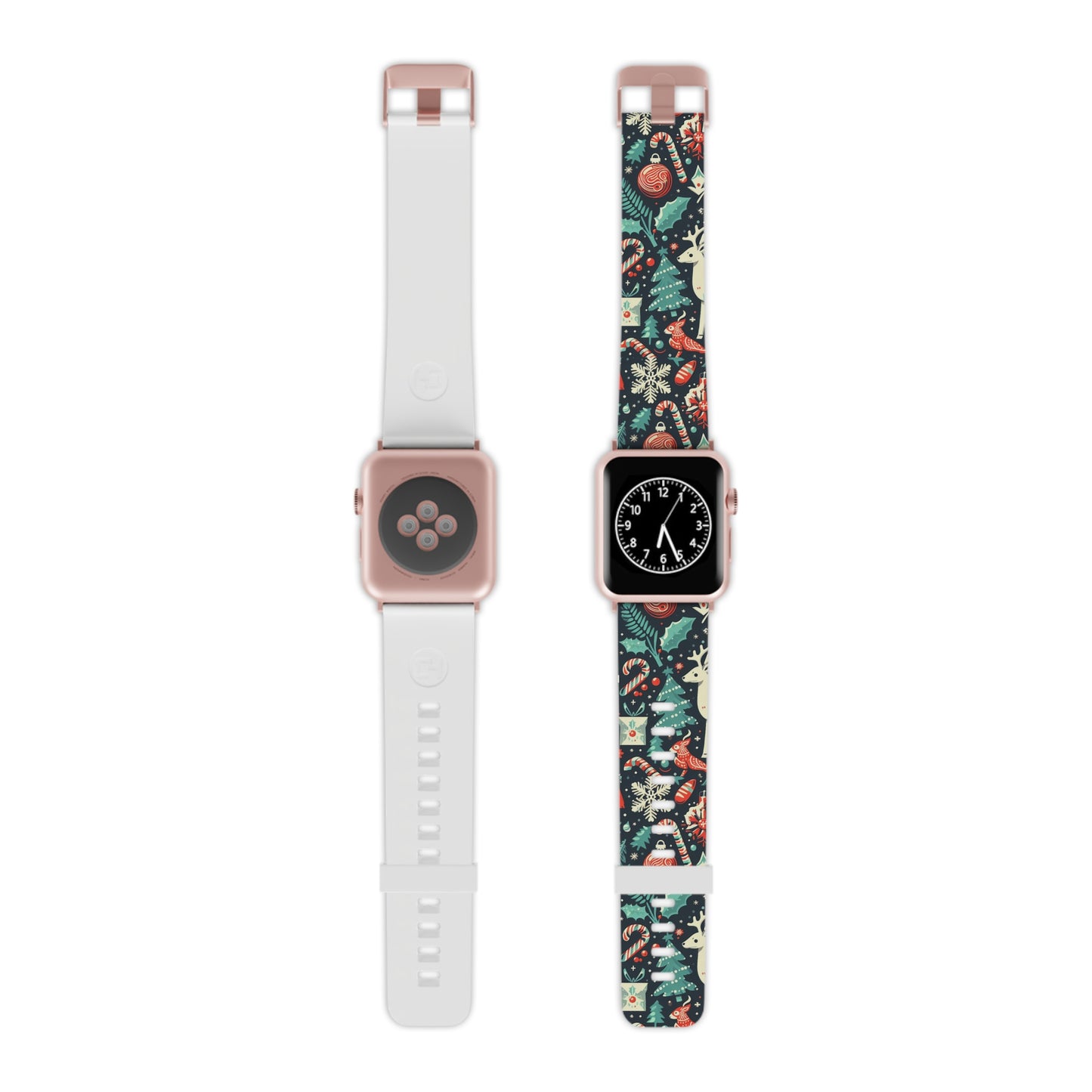 Festive Woodland Holiday Apple Watch Band