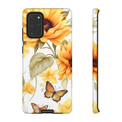 Sunflower & Butterfly Bliss - Samsung Galaxy  Series Case