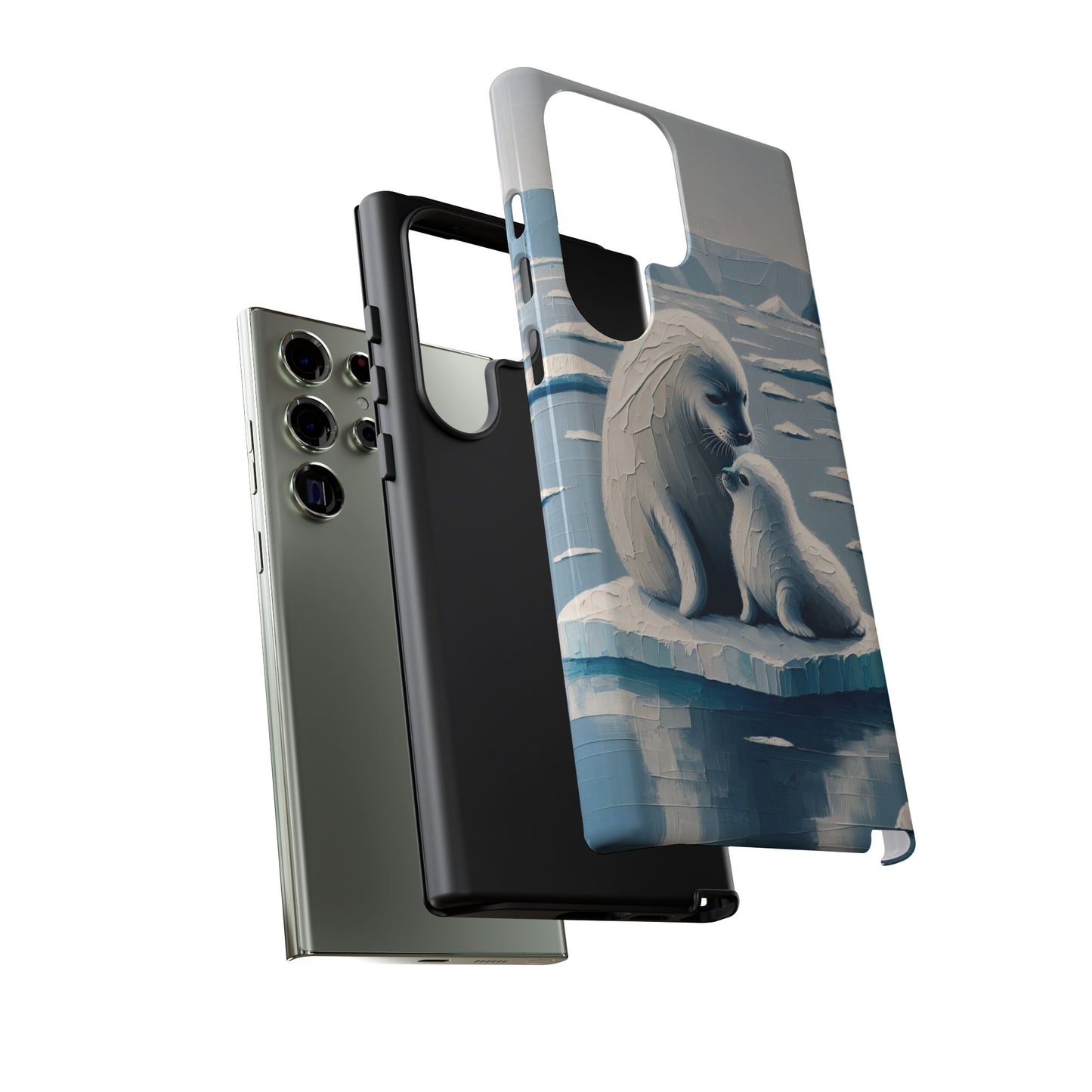 Arctic Serenity Seal iPhone Case