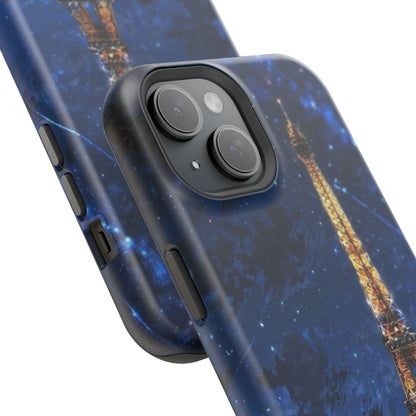 MagSafe Case - Eiffel Tower Under Starlit Sky Design