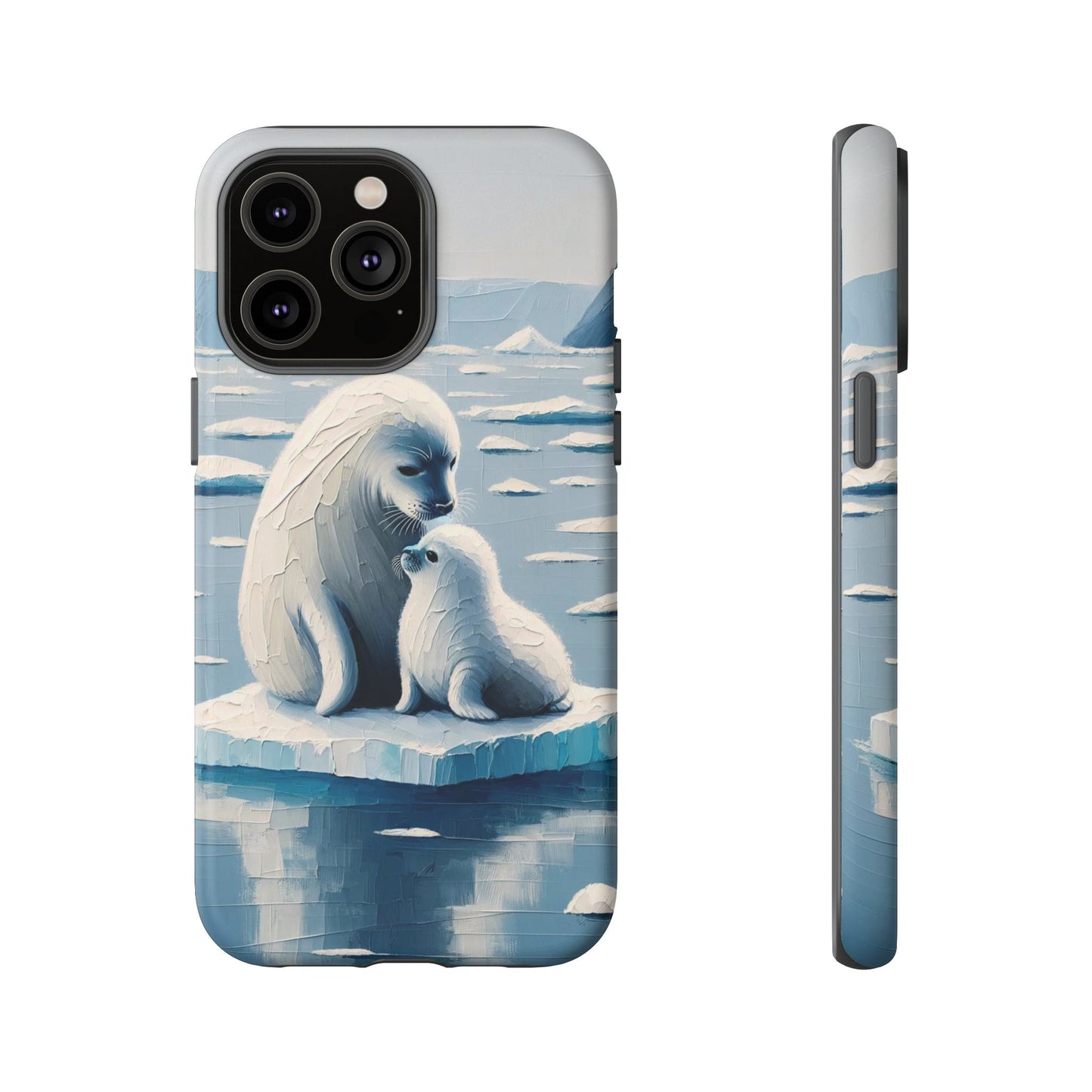 Arctic Serenity Seal iPhone Case