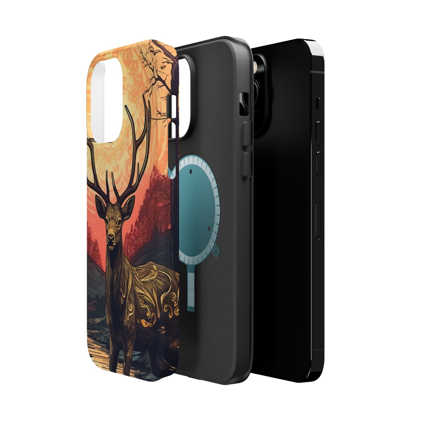 Celestial Stag – MagSafe iPhone Case