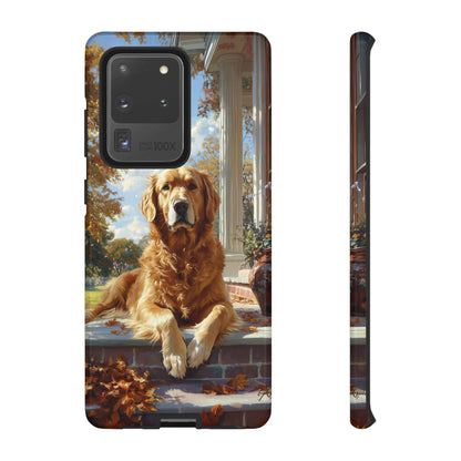 Golden Retriever Autumn Serenity - Samsung Galaxy Series Case