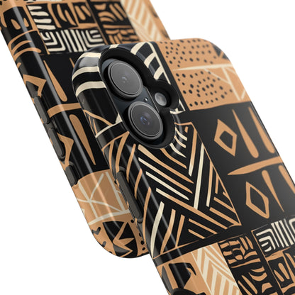 Tribal Geo-Pattern MagSafe Case – Bold Ethnic Design