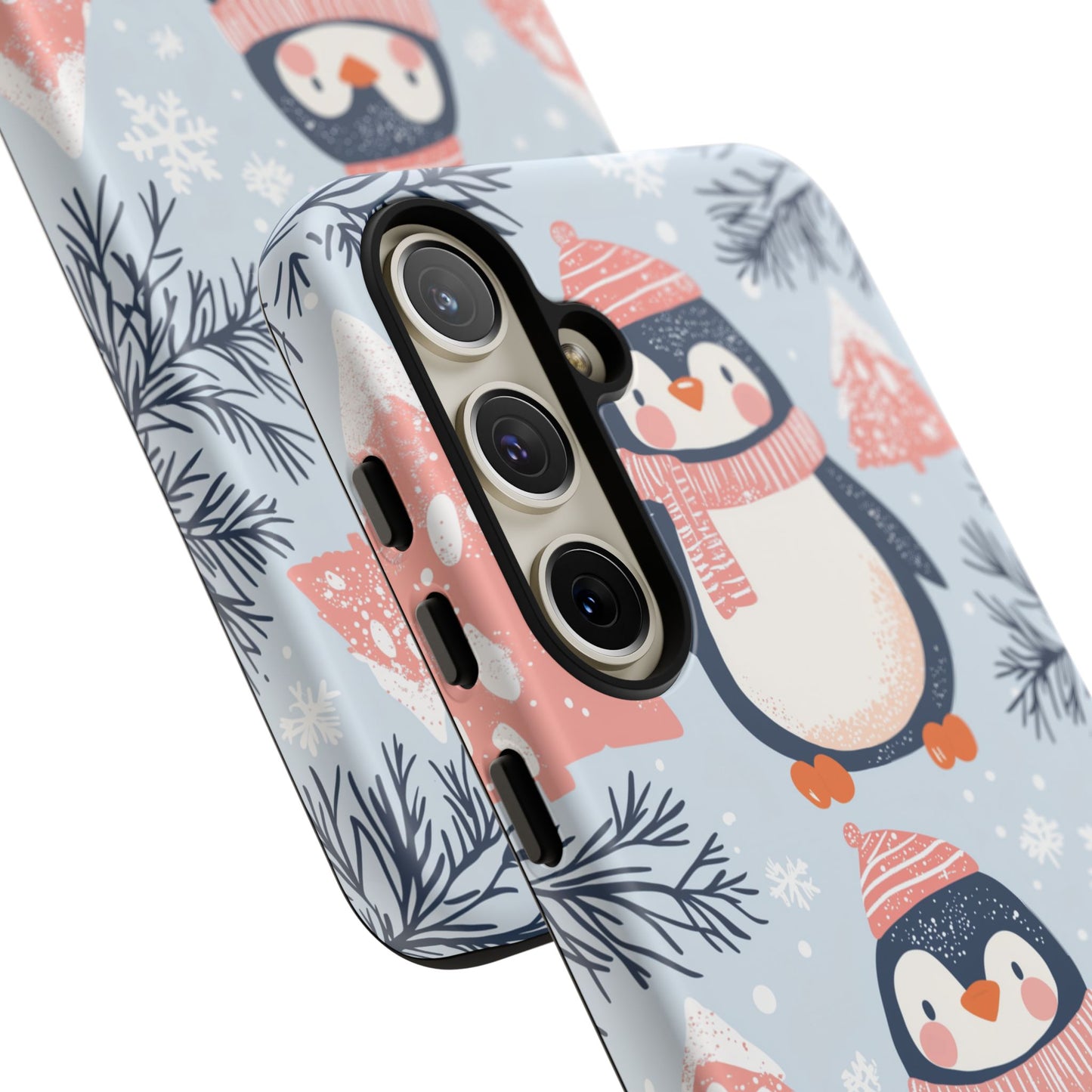 Penguin in Winter Wonderland Samsung Galaxy Case