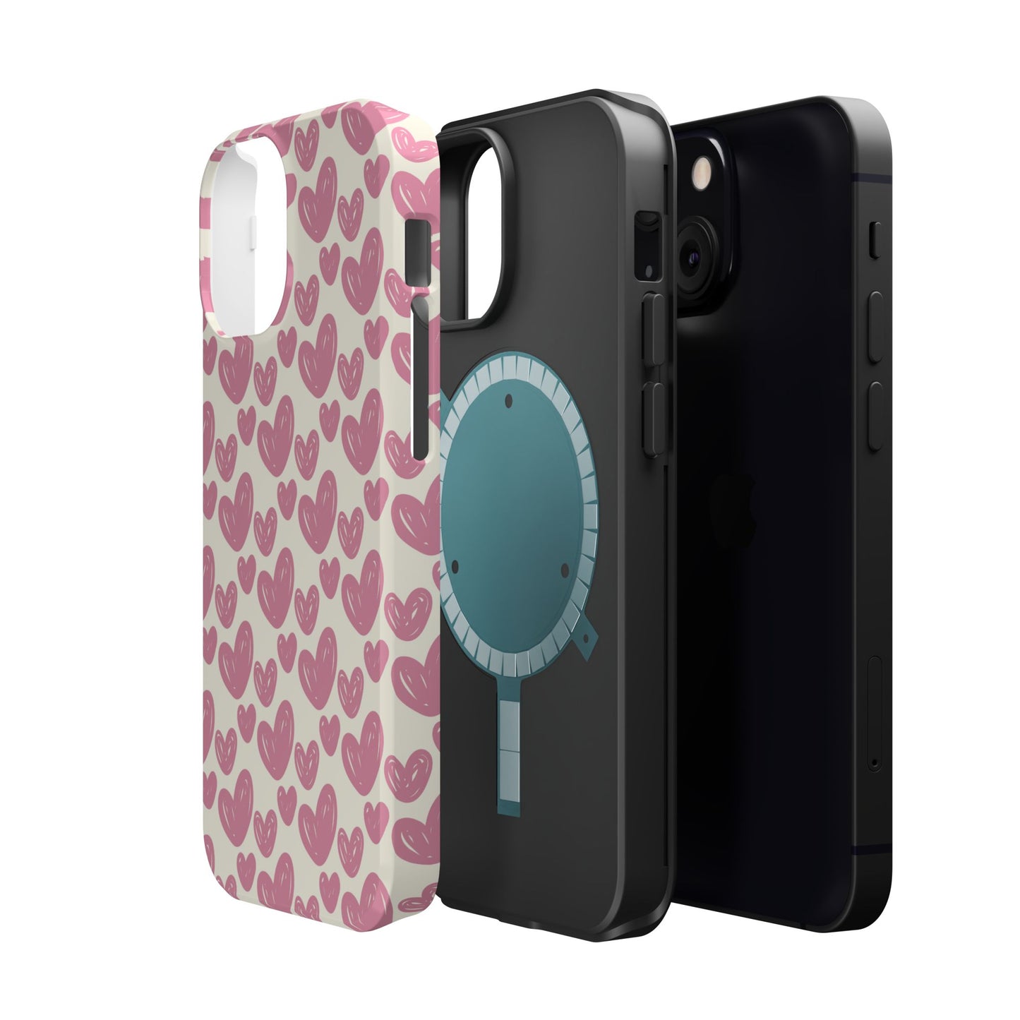 Heartfelt Pattern MagSafe iPhone Case