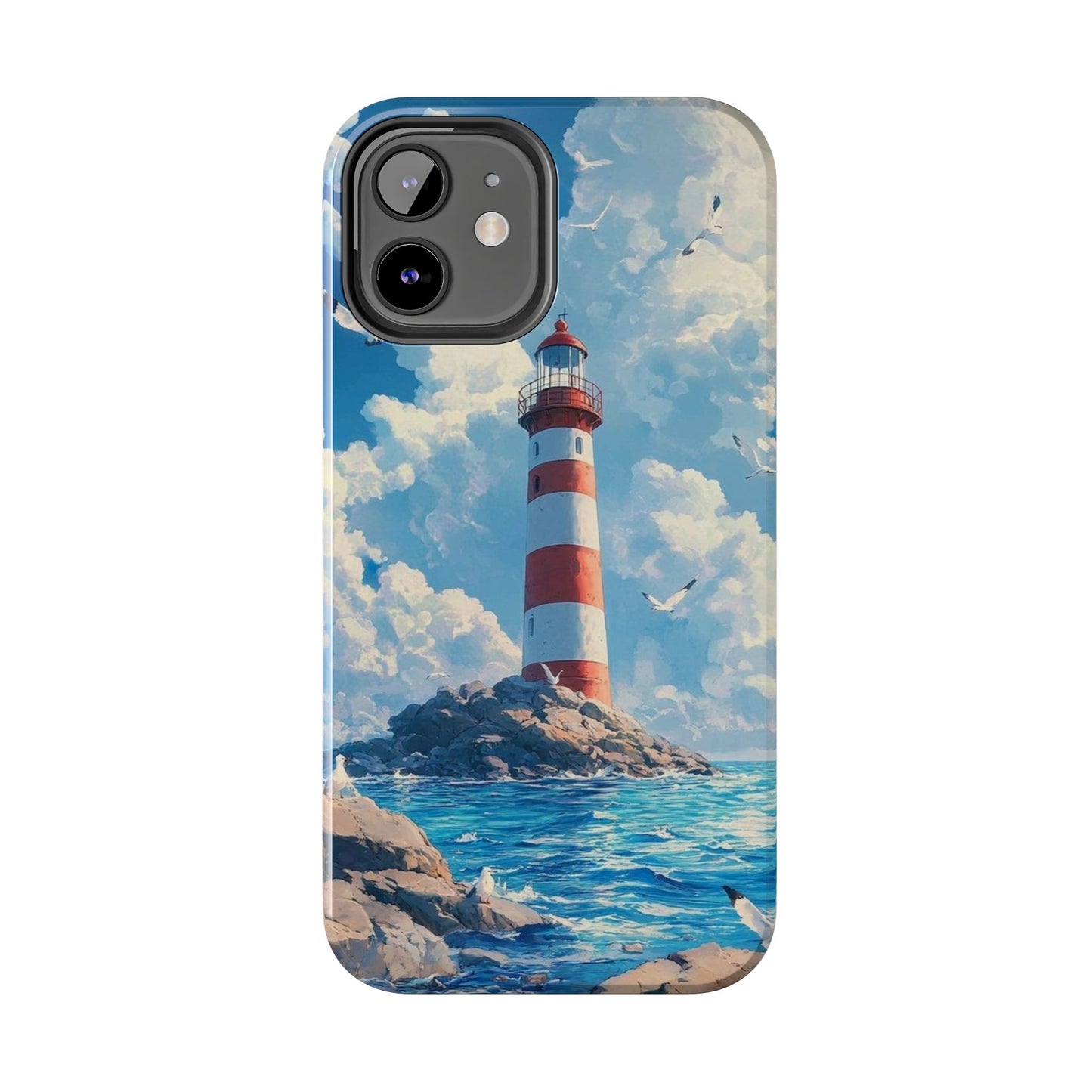 Samsung Galaxy Case - Majestic Lighthouse Scene Design