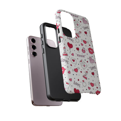 Samsung Galaxy Case: Romantic Love-Inspired Icons Case