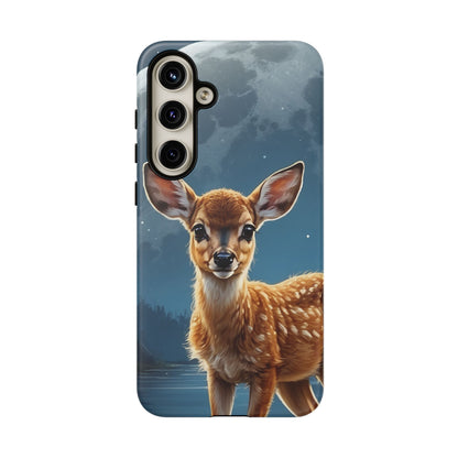 Samsung Galaxy Case – Enchanted Fawn Under the Moonlit Sky
