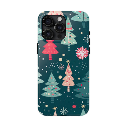 Whimsical Christmas Trees - iPhone Series Case