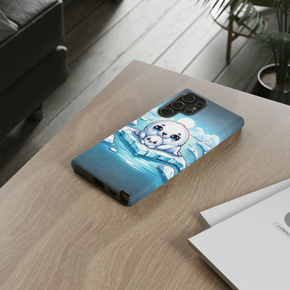 Arctic Embrace Seal iPhone Case