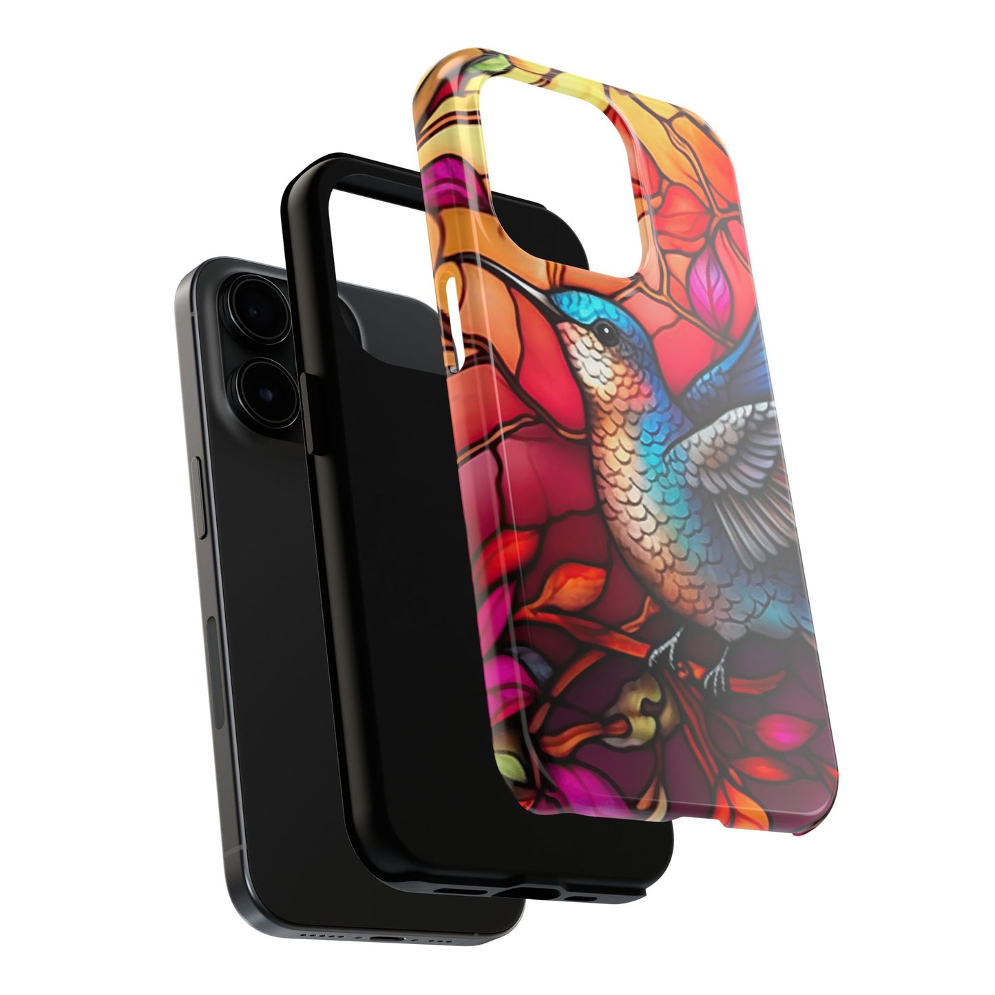 Radiant Multicolor Bird Artwork - iPhone Series Case