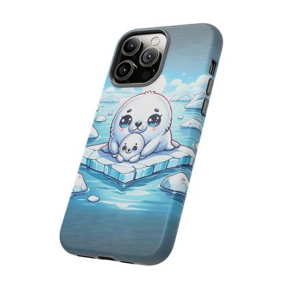 Arctic Embrace Seal iPhone Case