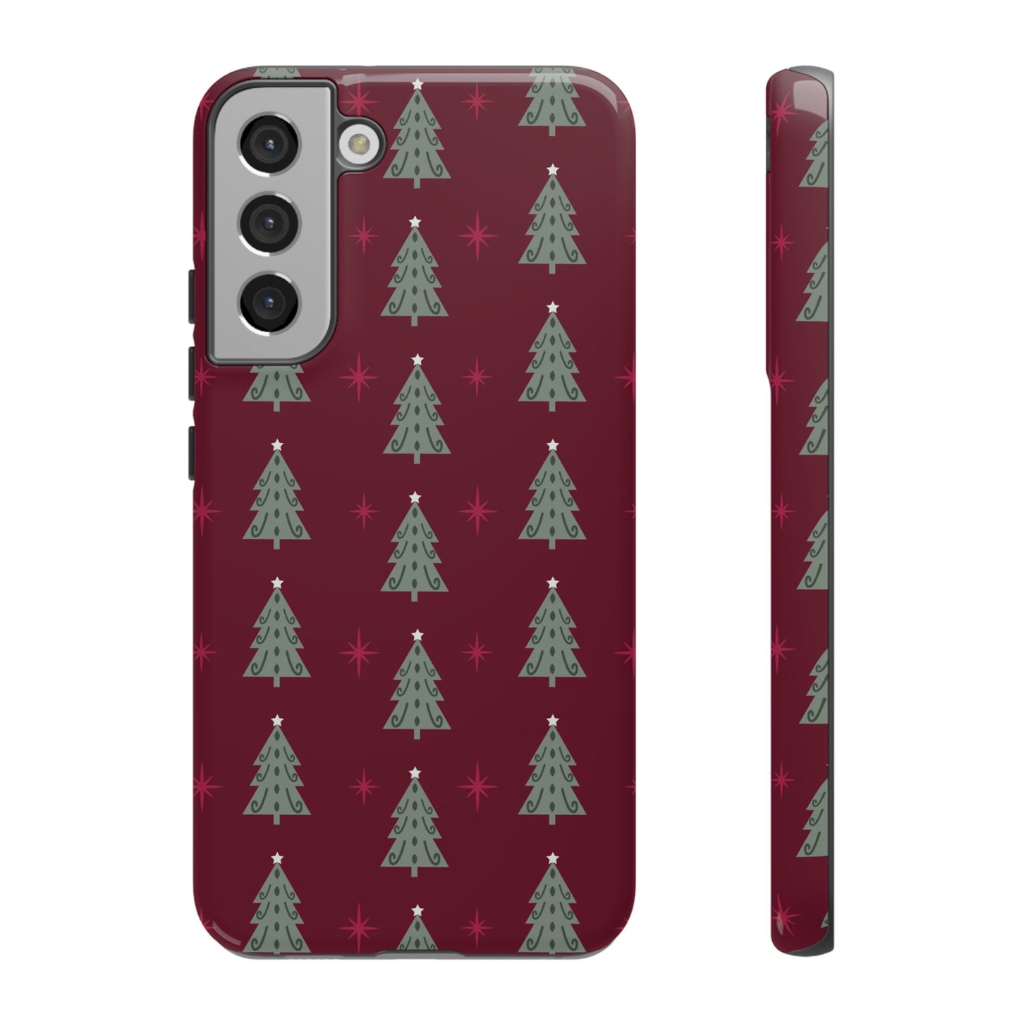 Retro Christmas Tree Pattern – Samsung Galaxy Series Case