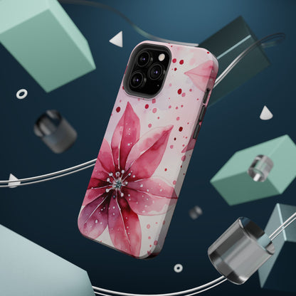 Sapphire Bloom – MagSafe iPhone Case