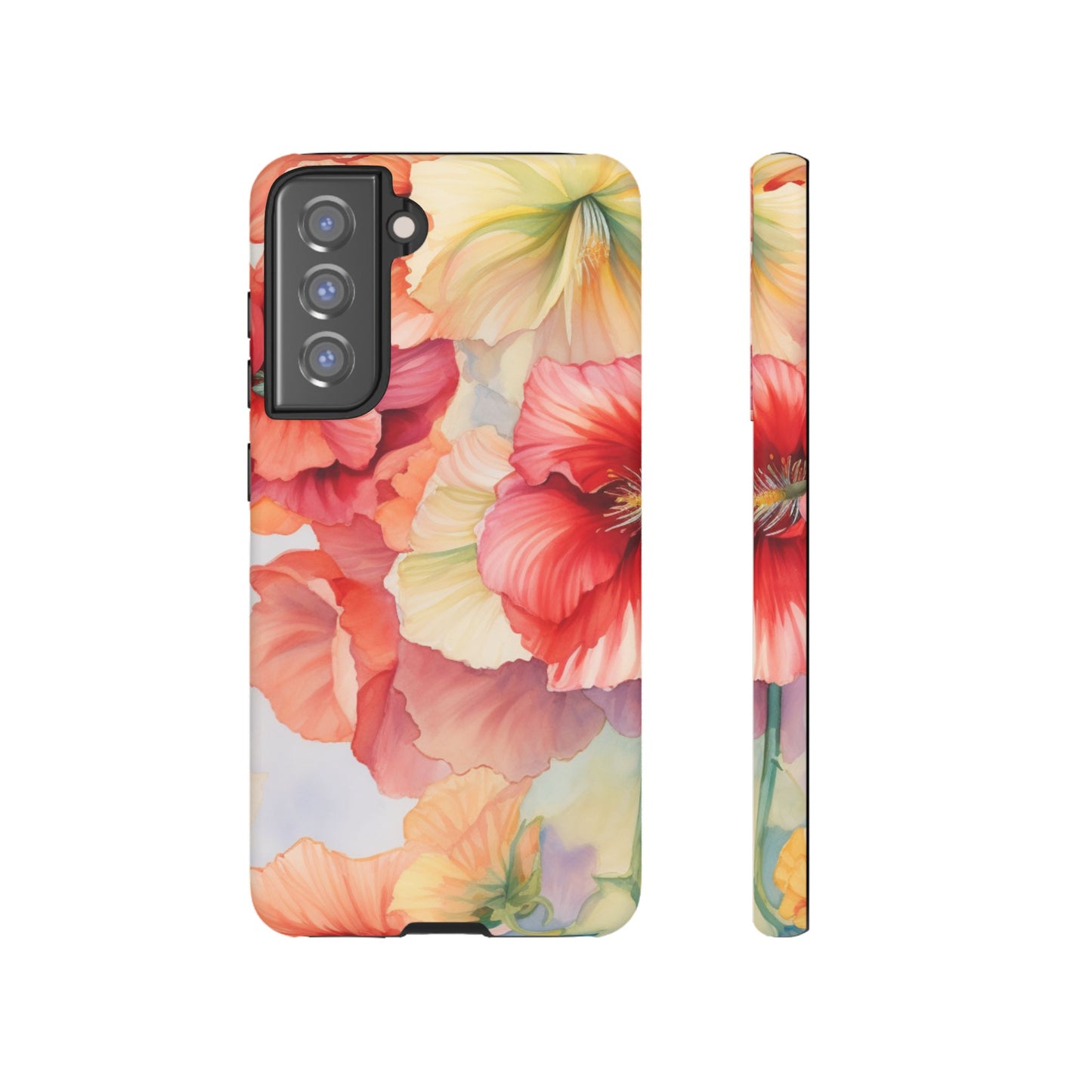 Gumamela Blush Pink Watercolor Floral – Samsung Galaxy Case