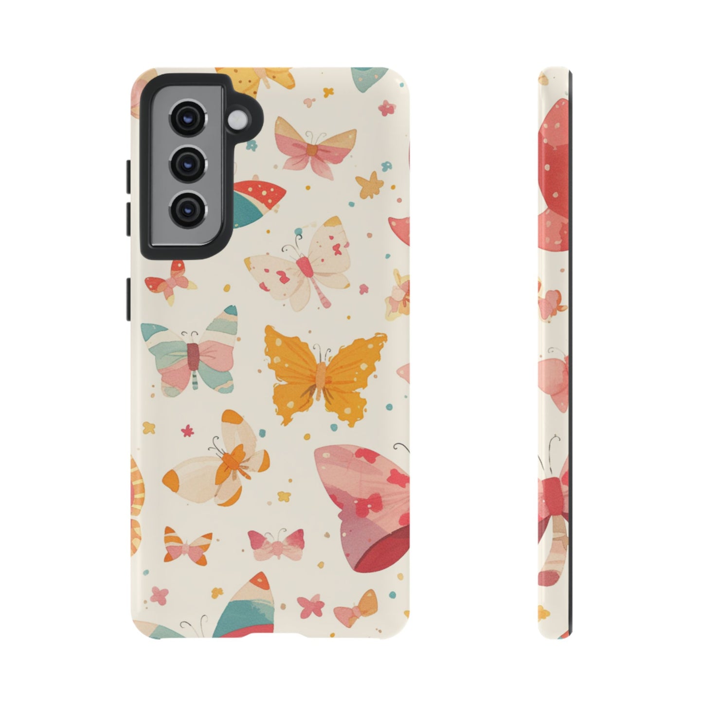 Coquette Watercolor Butterfly iPhone Case