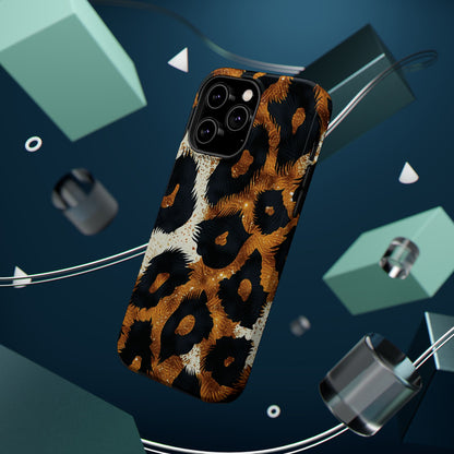 Safari Noir Gold Leopard iPhone Case