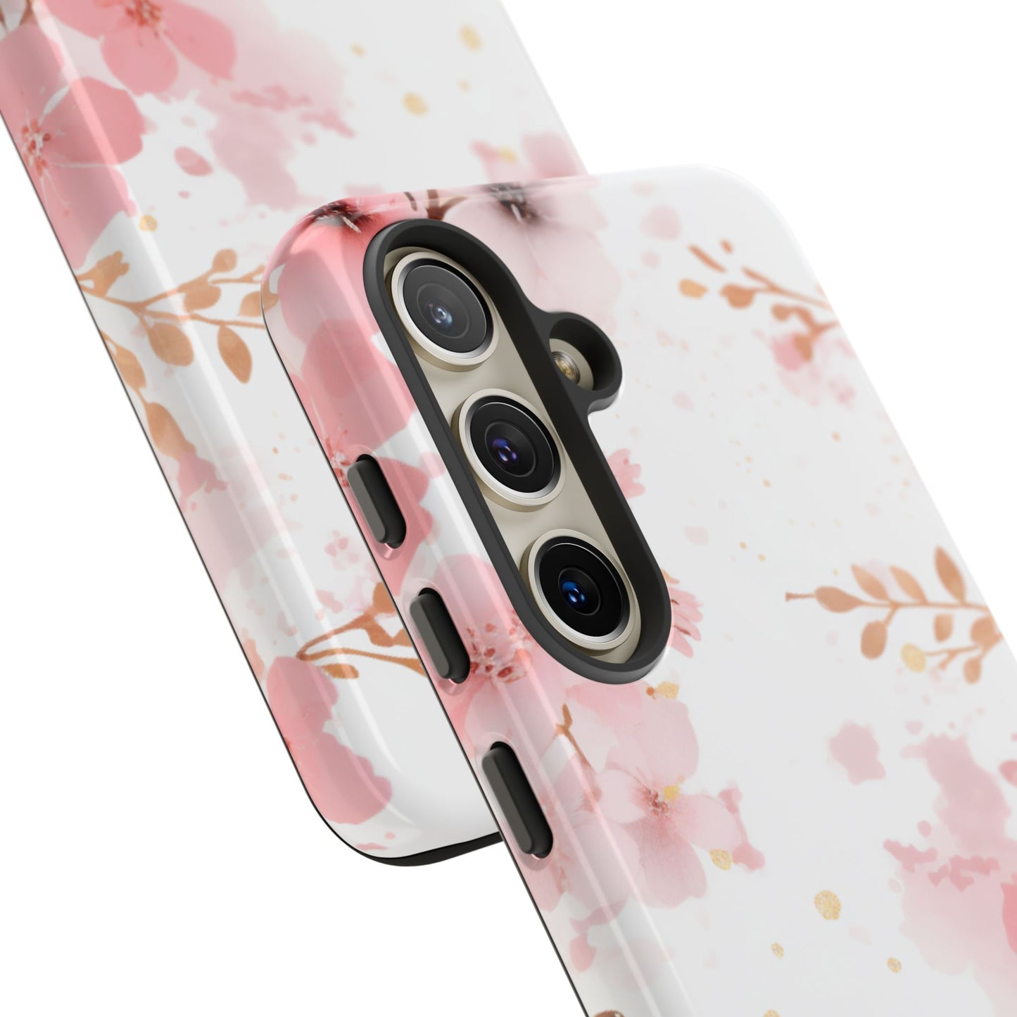 Soft Pink Cherry Blossom Samsung Galaxy Case – Elegant Floral Design