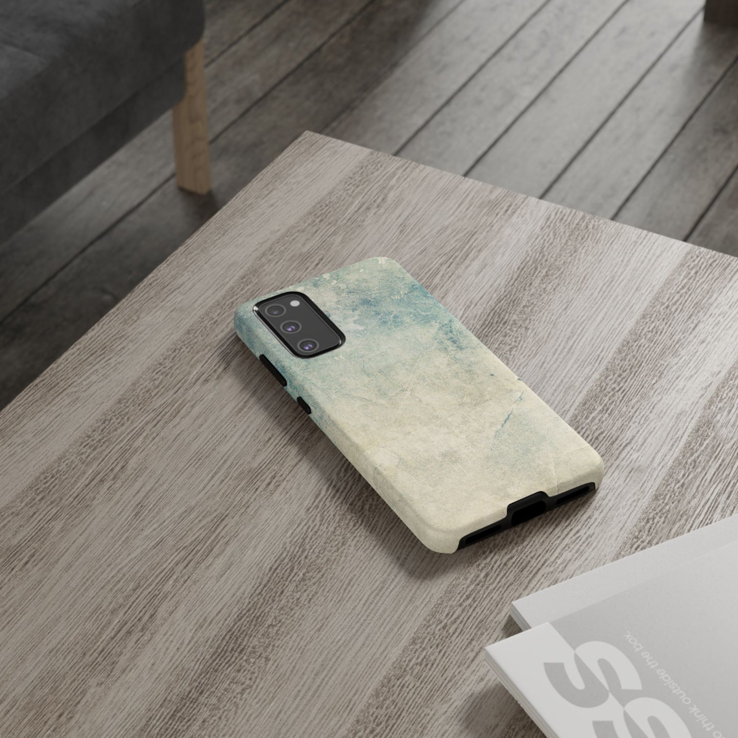 Vintage Aged Texture Samsung Galaxy Case – Rustic Weathered Design