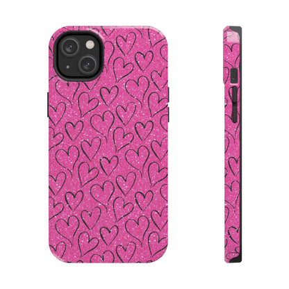 Heartfelt Glam iPhone Case