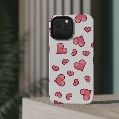 Scattered Hearts MagSafe iPhone Case