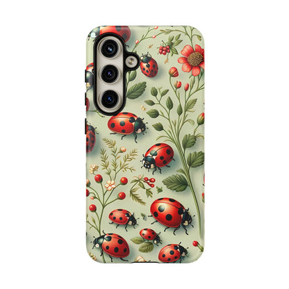 Ladybug Phone Case - Tough Dual Layer Protection - Perfect Gift For The Ladybug Lover In Your Life