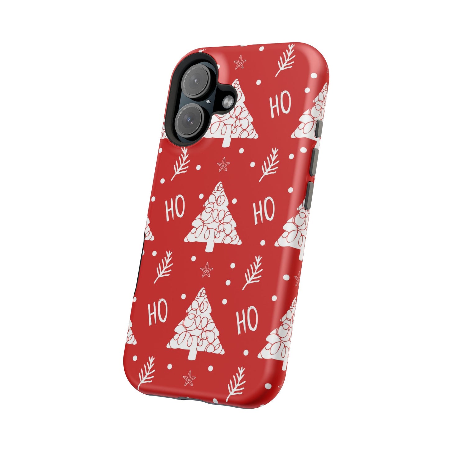 MagSafe iPhone Case: Ho Ho Ho – Christmas Tree Wonderland